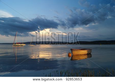 Summer evenings on Lake Constance