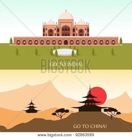 Tourism for China and India