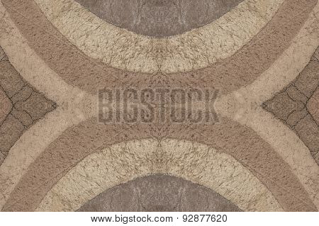Pattern surface of the earth, the view from the top.