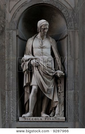 Nicola Pissano socha, Florencie