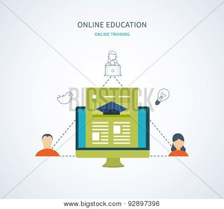 Online education and courses