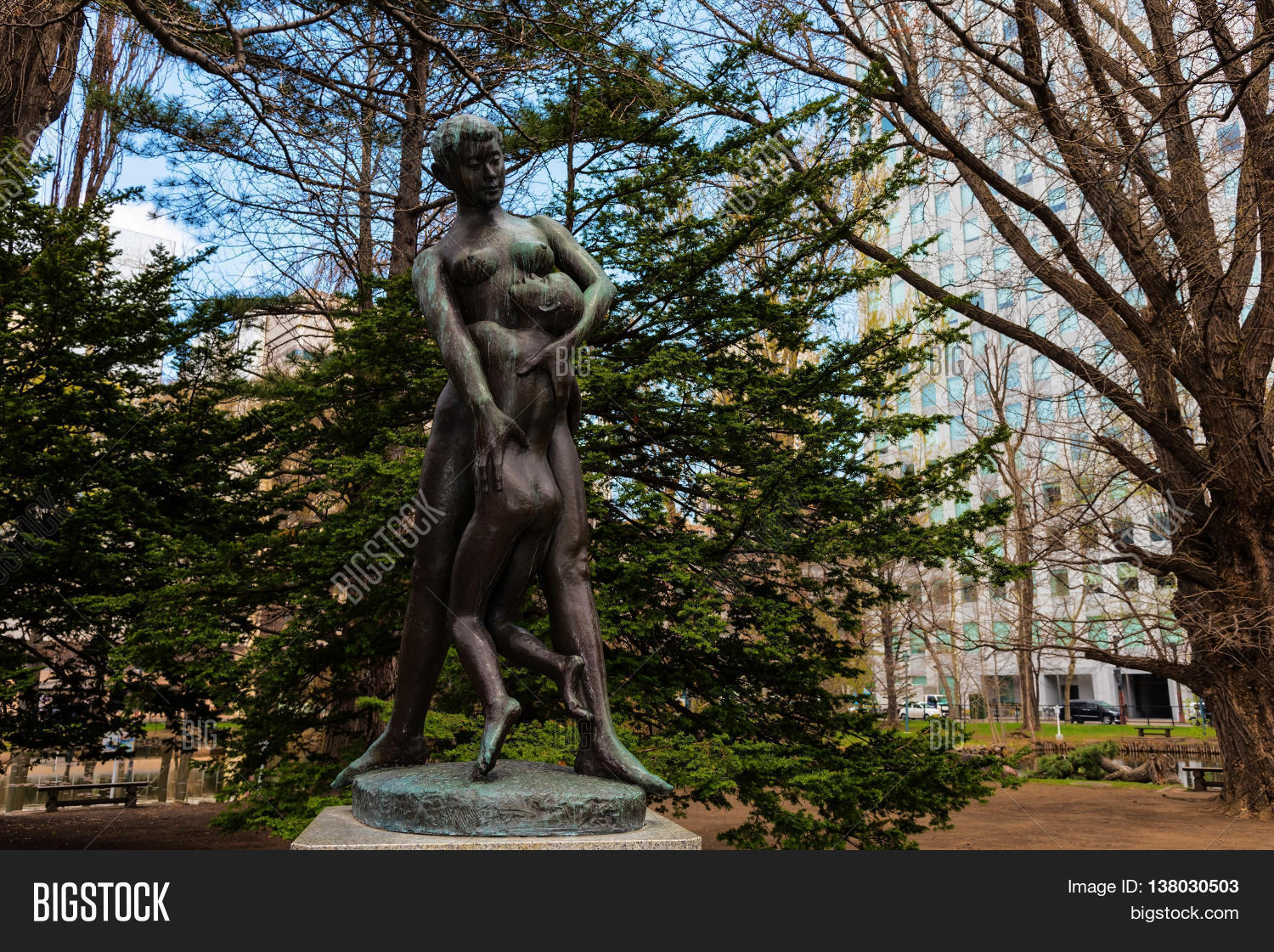 Statue Mother Son Image & Photo (Free Trial) | Bigstock