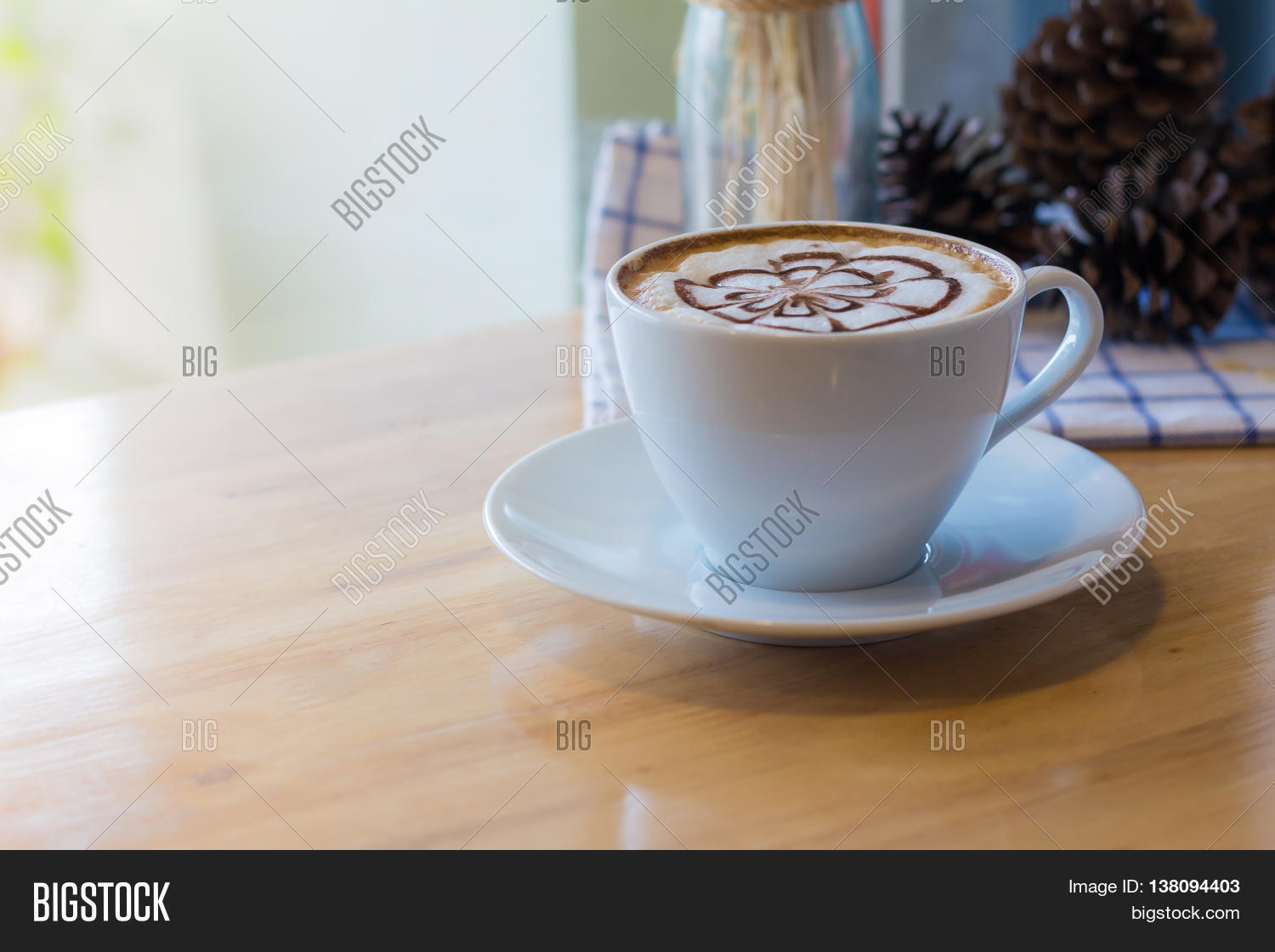 Hot Coffee Foam Milk Image & Photo (Free Trial) Bigstock