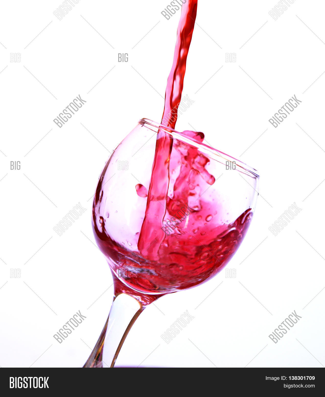 Glasses Sparkling Red Image & Photo (Free Trial) Bigstock