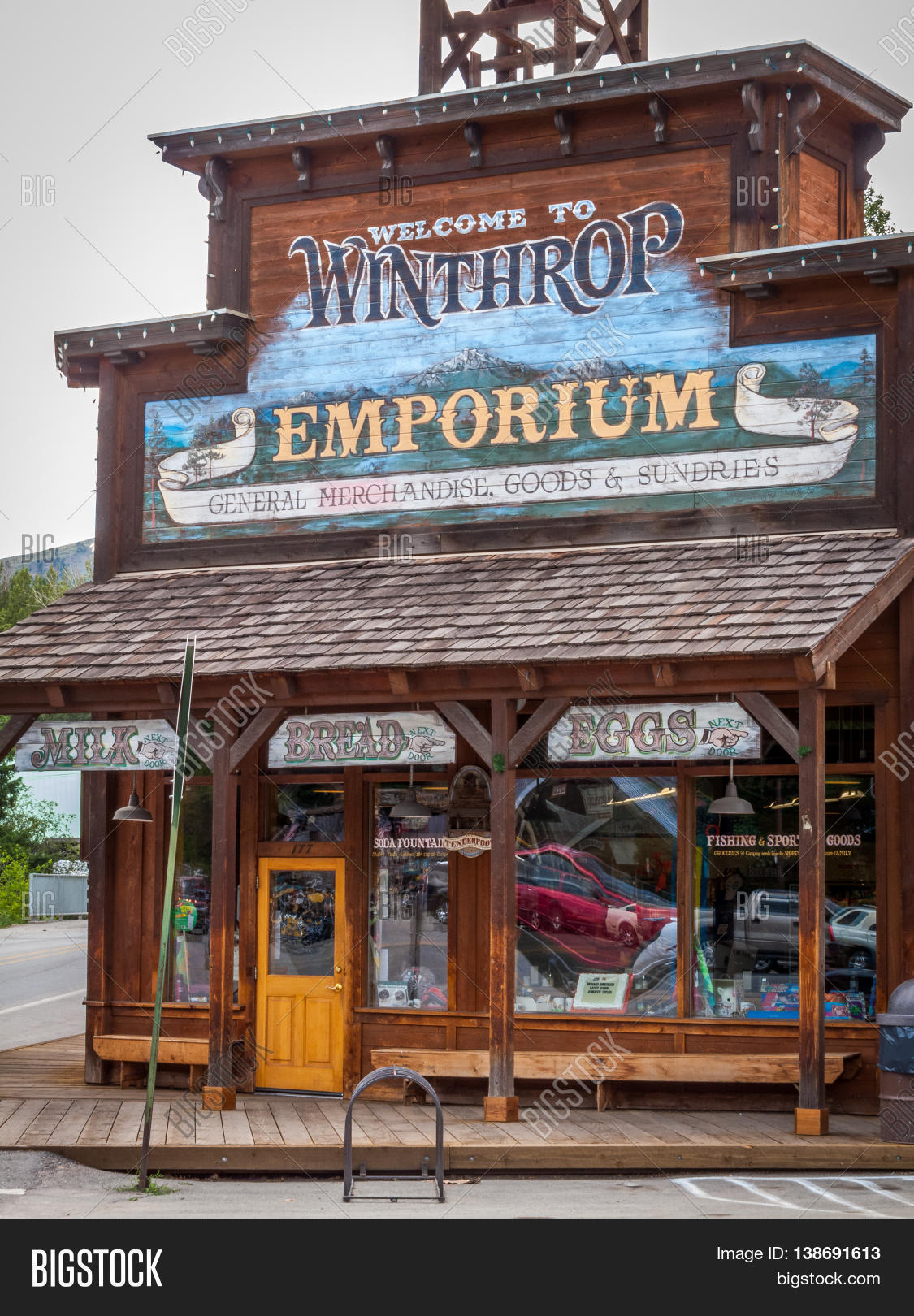 Winthrop Wa. USA June Image & Photo (Free Trial) Bigstock