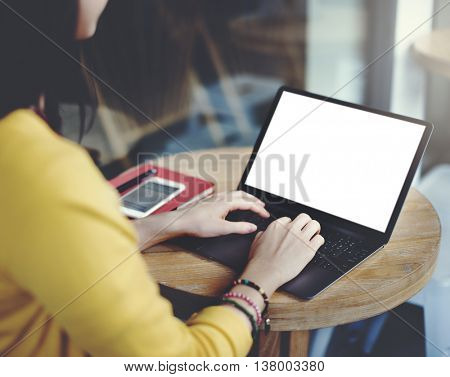 Mockup Copyspace Computer Notebook Laptop Concept