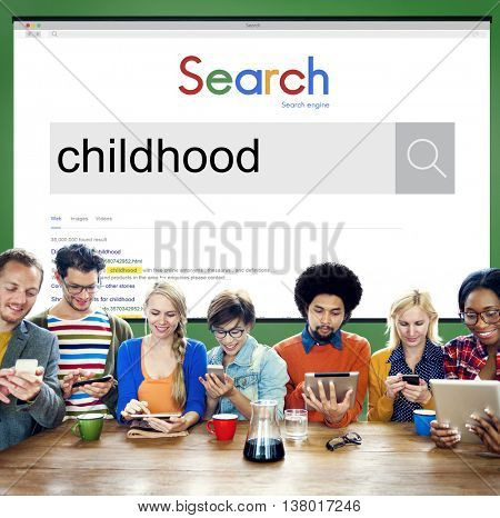 Childhod Elementary Age Young Concept