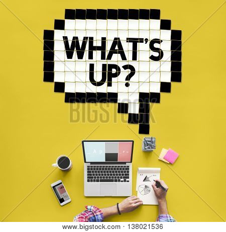 Expression Words Emotion Communication Slang Concept