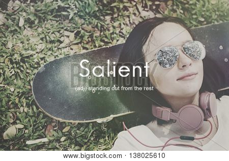 Salient Special Outstanding Unique Concept