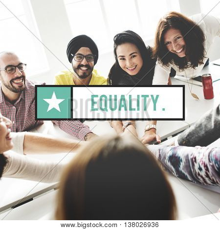 Equality Relationship Respect Fair Balance Concept