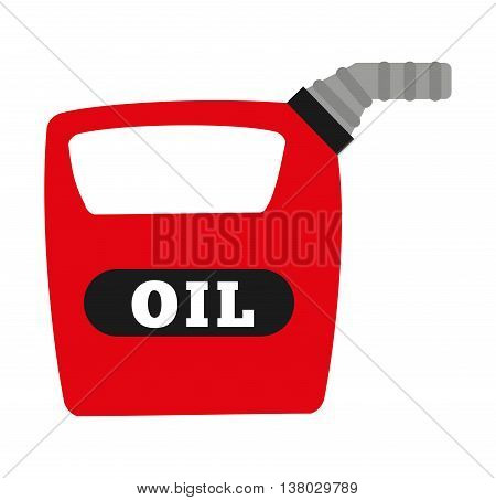 oil galon isolated icon design, vector illustration  graphic
