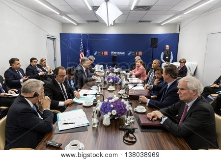 Nato Summit In Warshaw