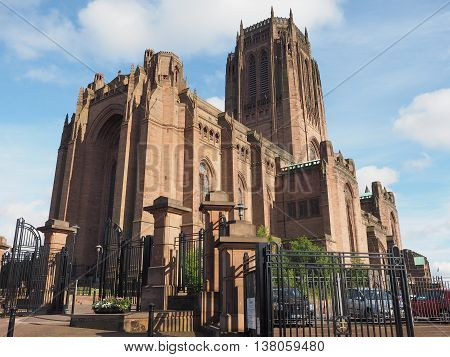 Liverpool Cathedral In Liverpool