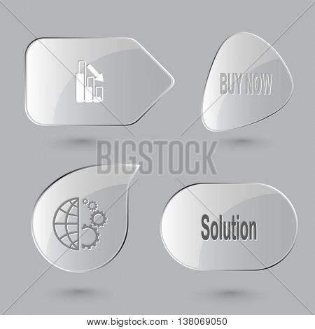 4 images: graph degress, globe and gears, labels 