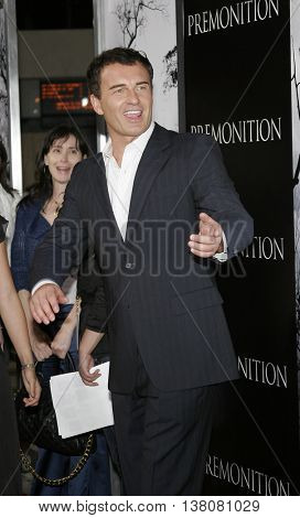 Robert Davi at the Los Angeles premiere of 'Premonition' held at the Cinerama Dome in Hollywood, USA on March 12, 2007.