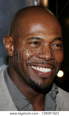 Director Antoine Fuqua at the Los Angeles premiere of 'Shooter' held at the Mann Village Theatre in Westwood, USA on March 8, 2007.