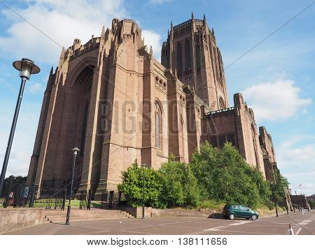 Liverpool Cathedral In Liverpool