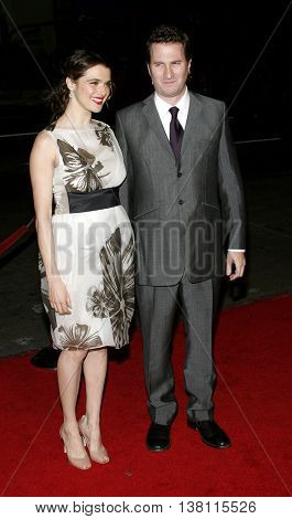Rachel Weisz and Darren Aronofsky at the AFI Centerpiece Gala Screening of 'The Fountain' held at the Grauman's Chinese Theatre in Hollywood, USA on November 11, 2006.