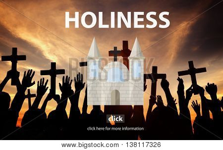 Holiness Gospel Pray Spiritual Wisdom Worship Concept