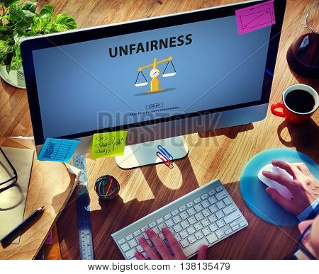 Partiality Prejudice Unfairness Help Victims Bias Concept