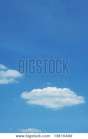 아름 다운 구름과 하늘