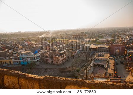 Monkey Temple. Jaipur. India.