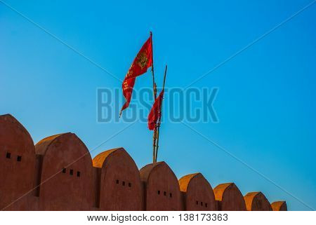 Monkey Temple. Jaipur. India.