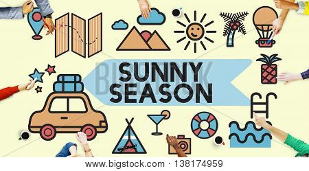 Travel Vacation Sun Fun Enjoyment Concept