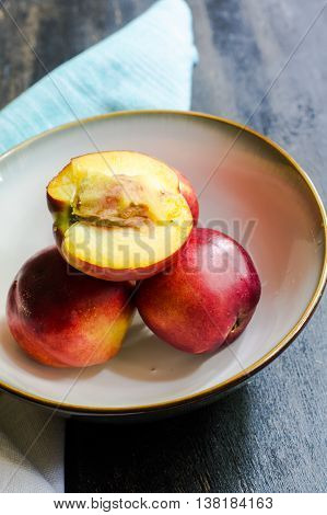 Fresh Organic Peach