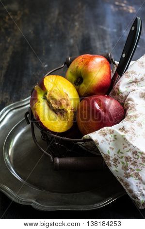Fresh Organic Peach