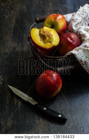 Fresh Organic Peach