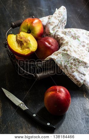 Fresh Organic Peach