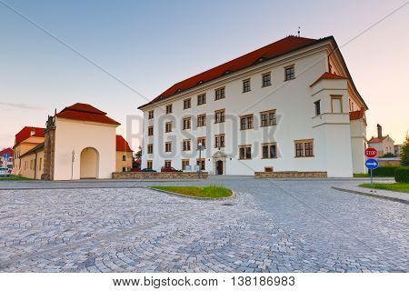 Palace in Uhersky Ostroh, Moravia, Czech Republic.