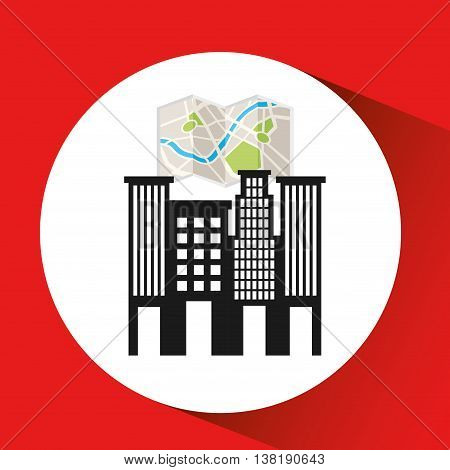 sale house home sold business isolated, vector illustration