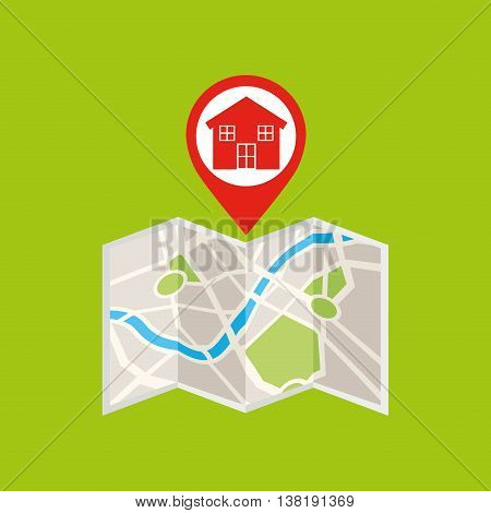 sale house home sold business isolated, vector illustration