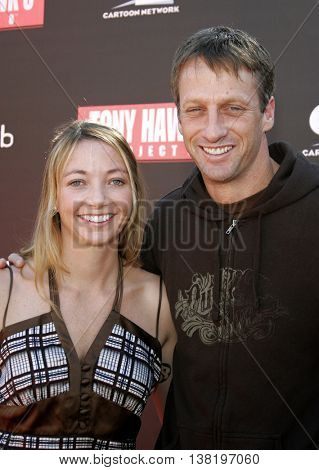 Lhotse Hawk and Tony Hawk at the Tony Hawk Foundation 3rd Annual Stand Up For Skateparks held at the Green Acres Estate in Beverly Hills, USA on November 5, 2006.