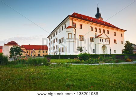 Palace in Uhersky Ostroh, Moravia, Czech Republic.