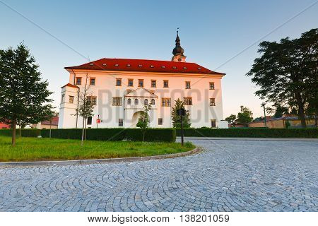 Palace in Uhersky Ostroh, Moravia, Czech Republic.