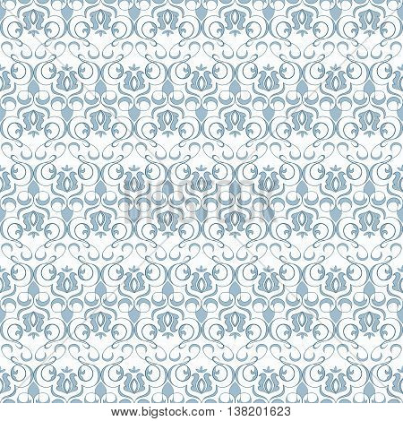 Seamless reto pattern can be used for wallpaper, website background, textile printing. Modern monochrome geometric texture.