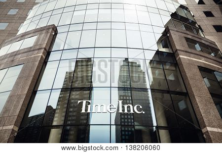 Time Inc. Headquarter In New York.
