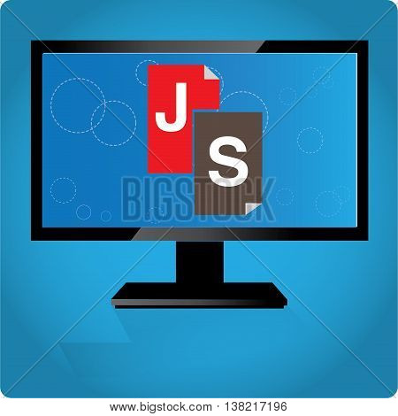 Programming Language, Vector Illustration