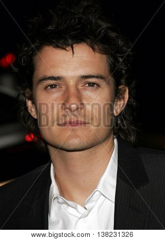 Orlando Bloom at the Global Green USA Pre-Oscar Celebration to Benefit Global Warming held at the Avalon in Hollywood, USA on February 21, 2007.