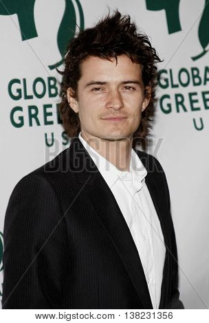 Orlando Bloom at the Global Green USA Pre-Oscar Celebration to Benefit Global Warming held at the Avalon in Hollywood, USA on February 21, 2007.