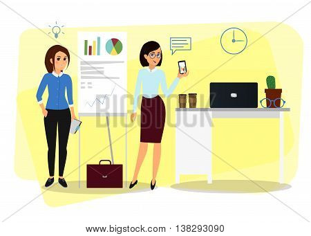 Vector business Cartoon characters for your design