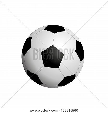 football icon vector ball soccer closeup isolated leisure