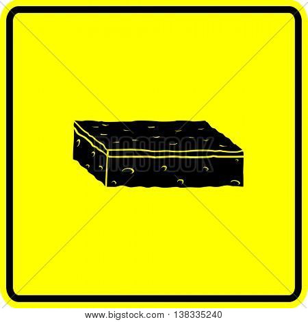 scrub sponge sign