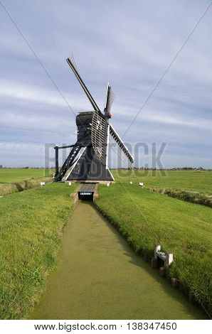 De Klaver or De Greate Klaver is a hollow post mill in Bolsward
