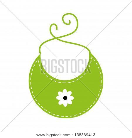 Baby clothes and accesories icon, vector illustration colorful graphic.