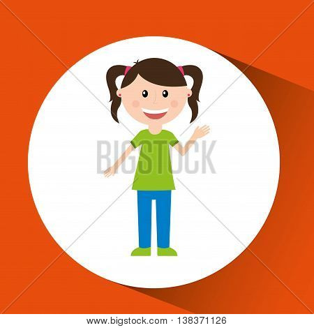 members of the family design, vector illustration eps10 graphic