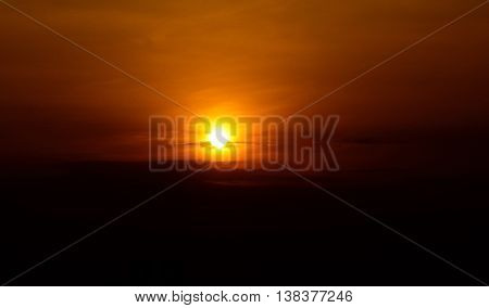 Sunrise Sunset Abstract Sky Background, Colors rays.